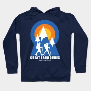 Hiking in Great Sand Dunes National Park Hoodie